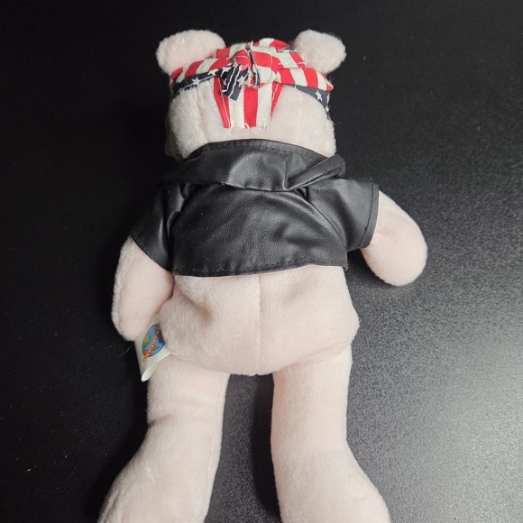 Hognorth Plush Pig March of Dimes Ride Stuffed Animal Patriotic 8" w/ Tags - Picture 2 of 7